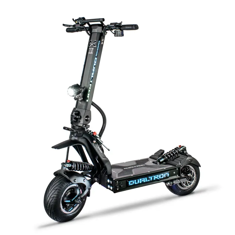 Dualtron X2 electric scooter in a front three-quarter product view.